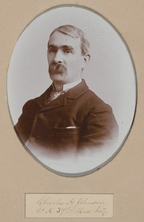 Charles H. Johnson, Co. K, 39th Mass. Inf.
