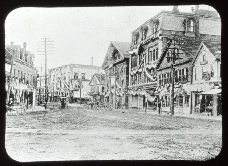 View from Busy Bend on Main Street during the 250th Anniversary