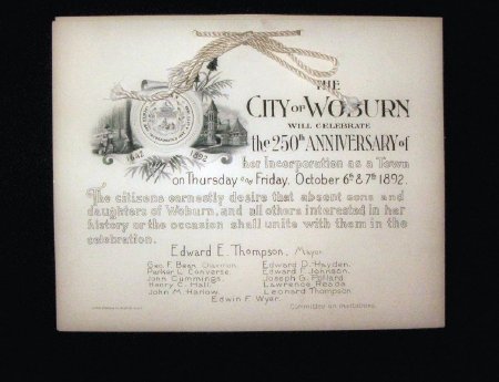 Official Program of the 250th Celebration