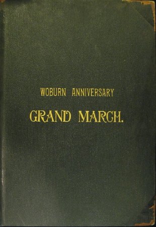 Woburn  Anniversary Grand March, cover