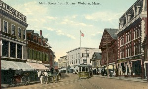 Main Street from Square, Woburn, MA