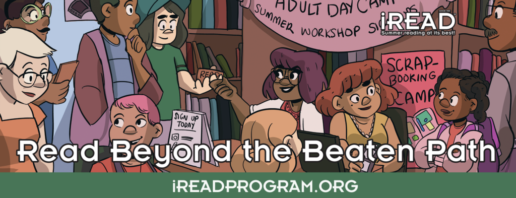 adult summer reading program banner